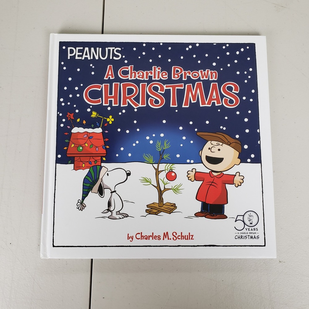 Peanuts A Charlie Brown Christmas Hardcover Book 50th Anniversary Kohls Cares